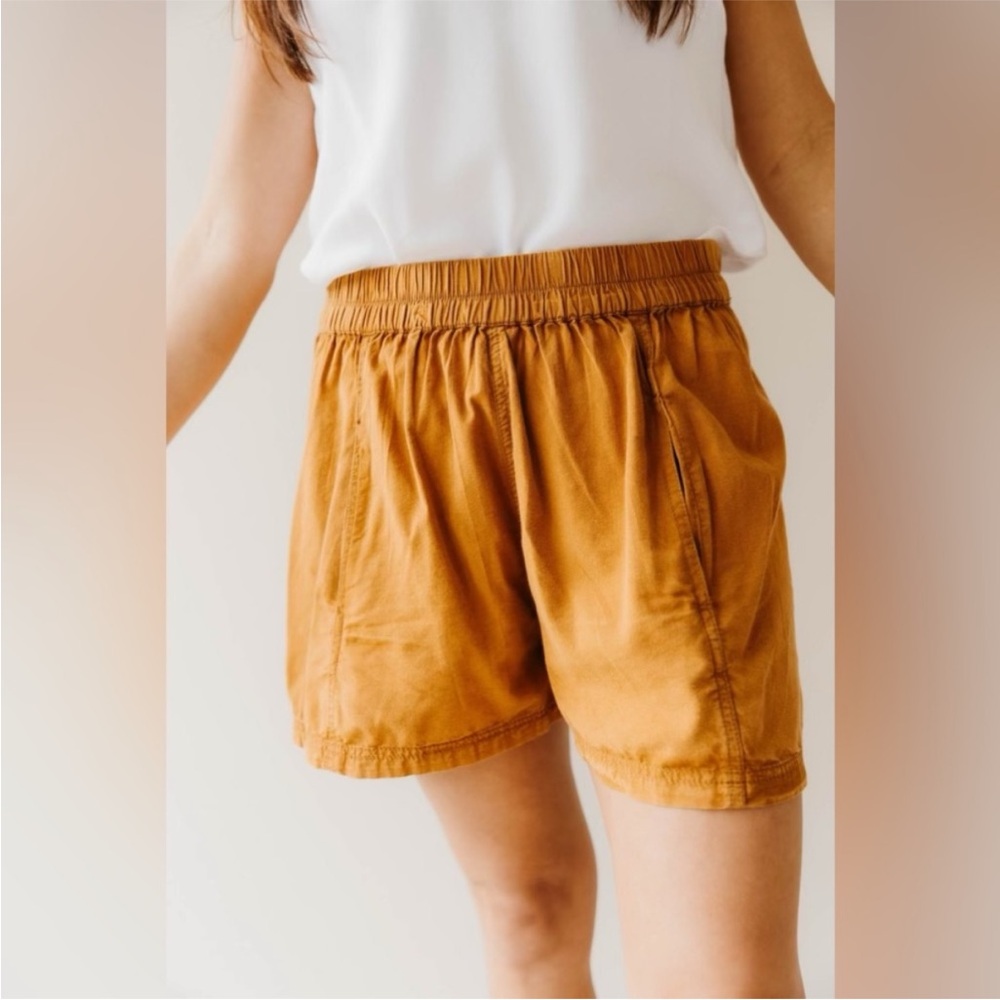 FP Movement by Free People High Waist Brown Shorts